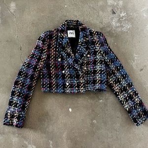 Zara jacket tweed